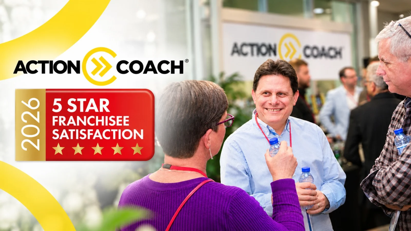 Reconocimiento de cinco estrellas de satisfacción de franquiciados de ActionCOACH Reino Unido en 2026