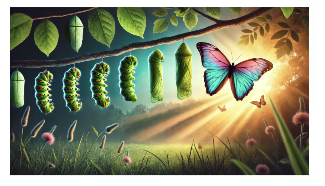 🐛 El precio de la transformación: de oruga a mariposa en el mundo empresarial 🦋